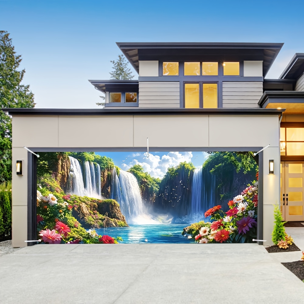 Outdoor Power Garage - Bannière de porte de garage élégante