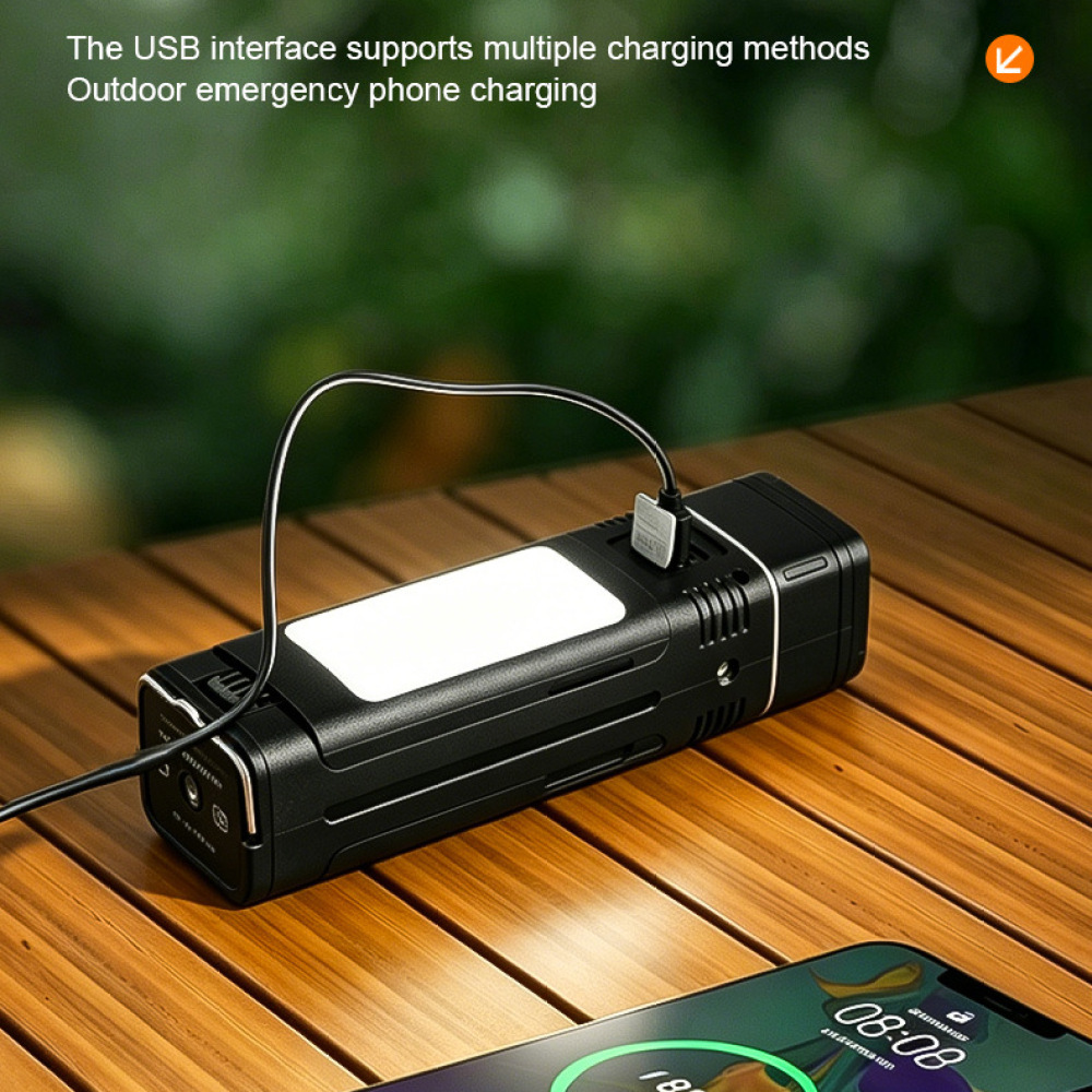 Outdoor Power Garage - Lampe de camping LED pliable rechargeable,