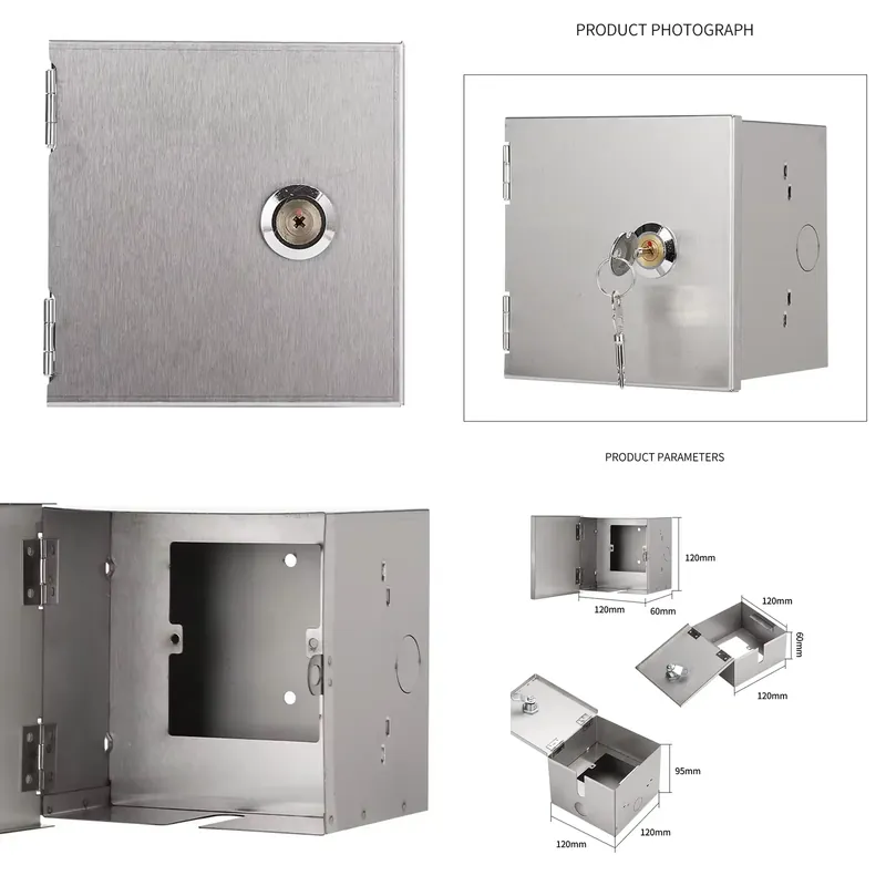 Outdoor Power Socket With Lock - Boîtier de prise de courant extérieur
