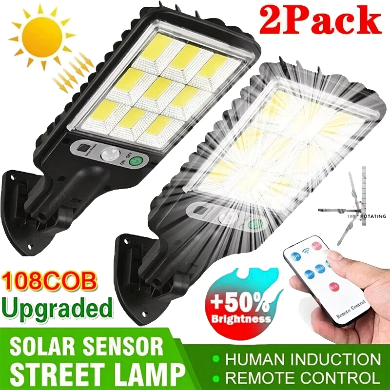 Outdoor Power Garage - Puissante LED solaire extérieure LED cour