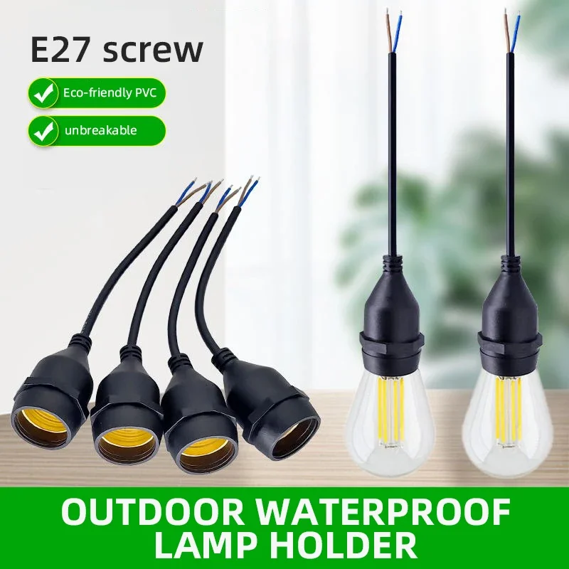 Outdoor Power Lead - Cordon d'alimentation universel E27 étanche IP67