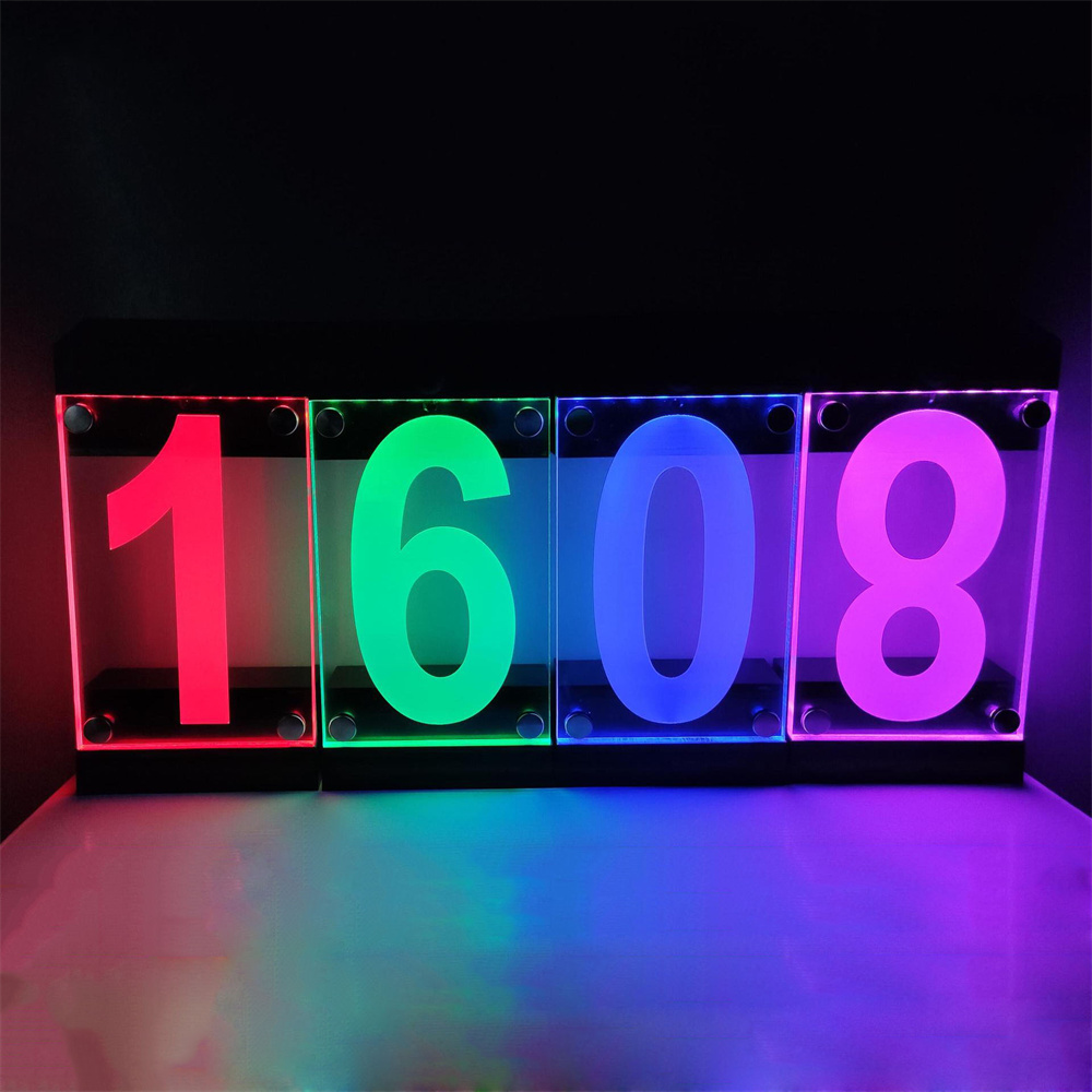 Outdoor Power Number - Panneau lumineux couleur rvb à énergie