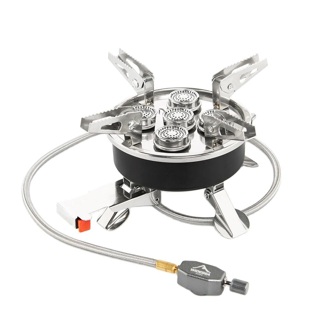 Outdoor Kitchen Power Burner - Widesea Camping 5in1 cuisinière à gaz