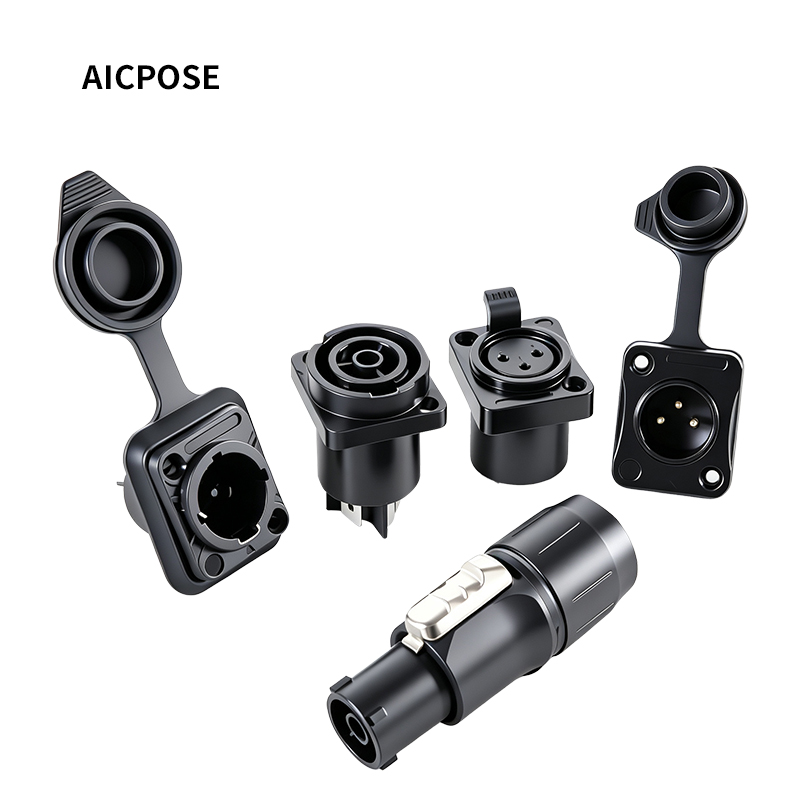 Outdoor Power Socket With Lock - Lot de 10 connecteurs d'alimentation Powercon