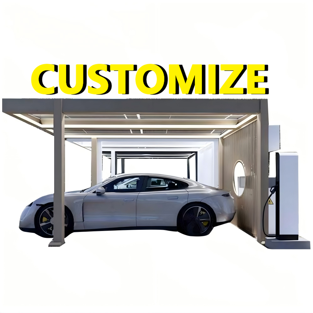 Outdoor Power Garage - Abri solaire extérieur sur mesure toutes