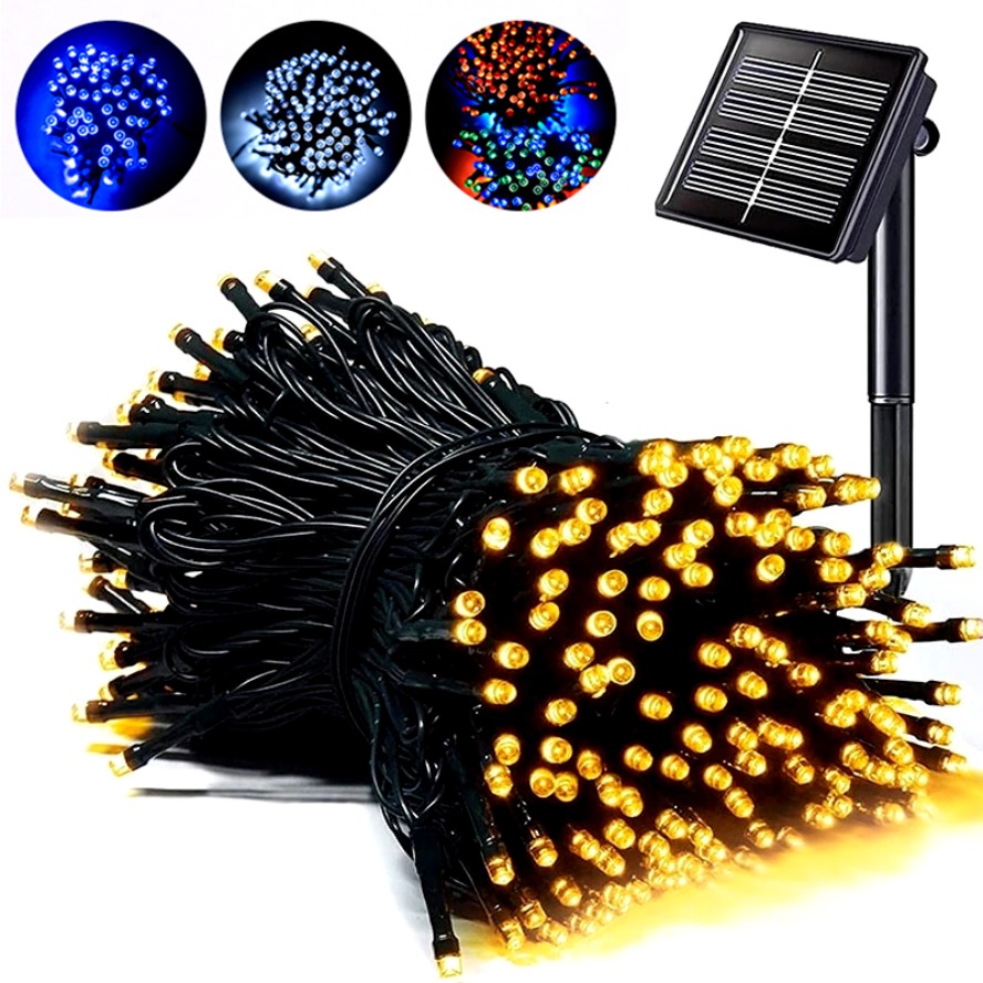 Outdoor Power For Christmas Lights - 32m 22m 8 Modes LED guirlandes