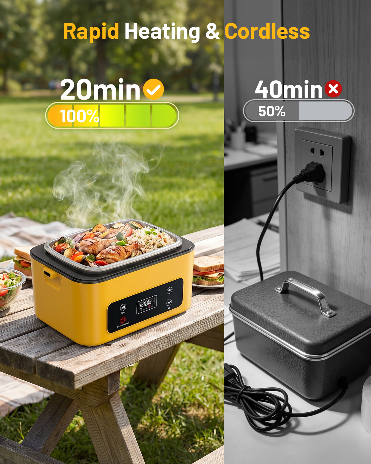 Boîte à lunch électrique TaskS - Outdoor Power Usa avis et prix