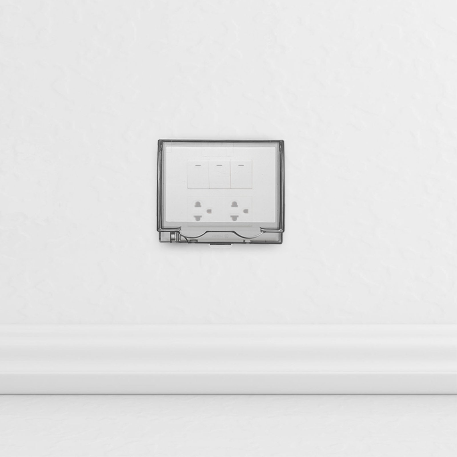 Cache-prise adhésif étanche de - Outdoor Power Socket With Lock avis et prix