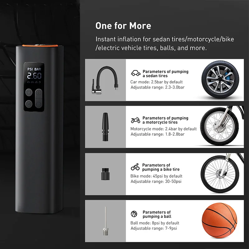 Mini compresseur d'air numériq - Air Compressor Portable avis et prix