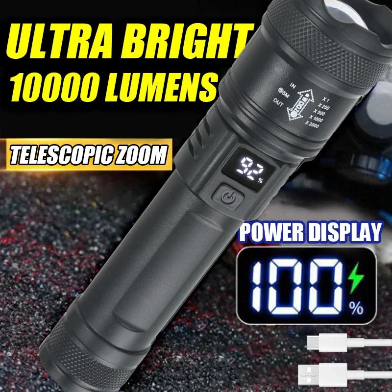 Lampe de poche LED avec affich - Outdoor Usb Power Bank avis et prix