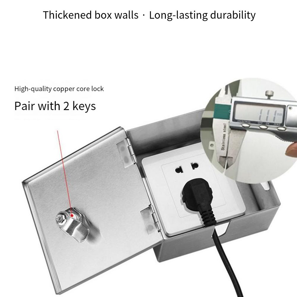 Boîtier électrique extérieur e - Outdoor Power Socket With Lock avis et prix