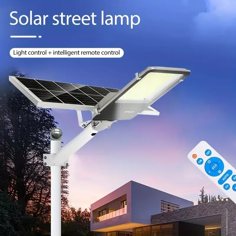 Lampe solaire de rue puissante - Outdoor Power Garage avis et prix