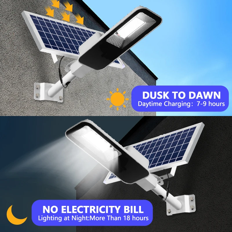 Lampe solaire de rue puissante - Outdoor Power Garage avis et prix