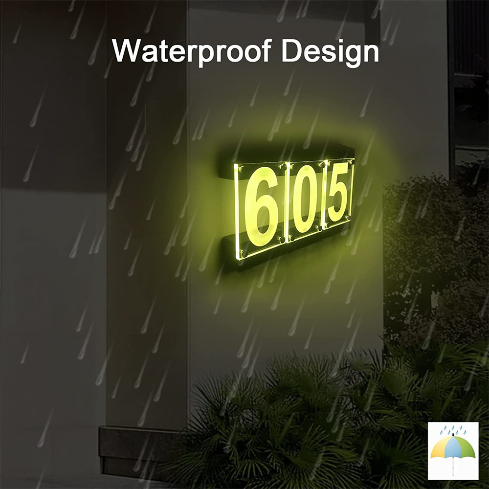 Panneau lumineux couleur rvb à - Outdoor Power Number avis et prix