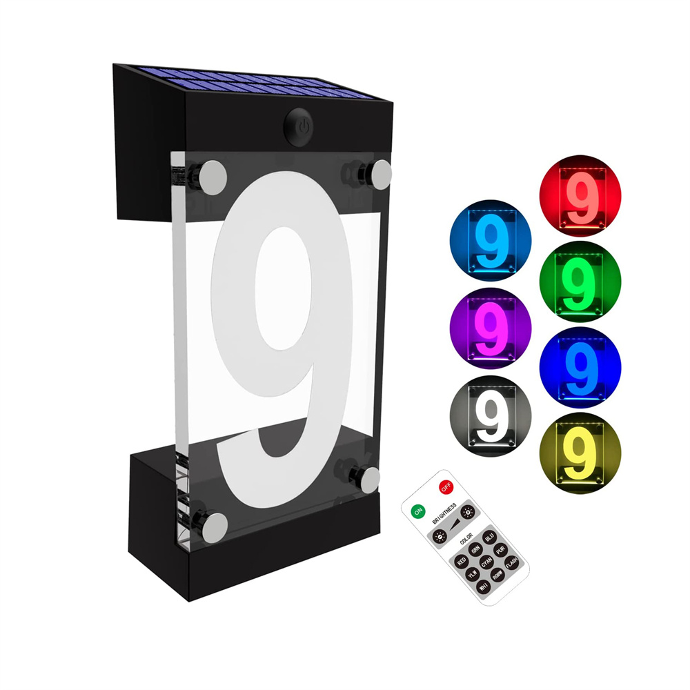 Panneau lumineux couleur rvb à - Outdoor Power Number avis et prix