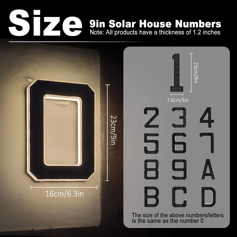 Plaque de numéro de maison sol - Outdoor Power Number avis et prix