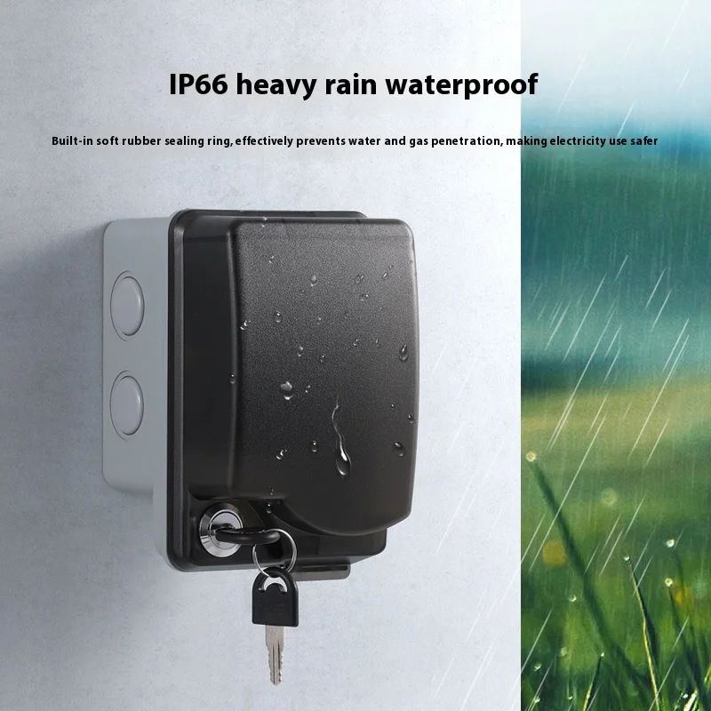 Boîtier extérieur étanche pour - Outdoor Power Socket With Lock avis et prix