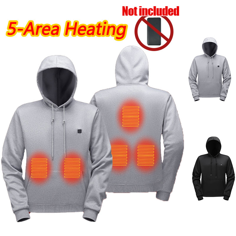 Sweat à capuche chauffant à 5  - Outdoor Usb Power Bank avis et prix