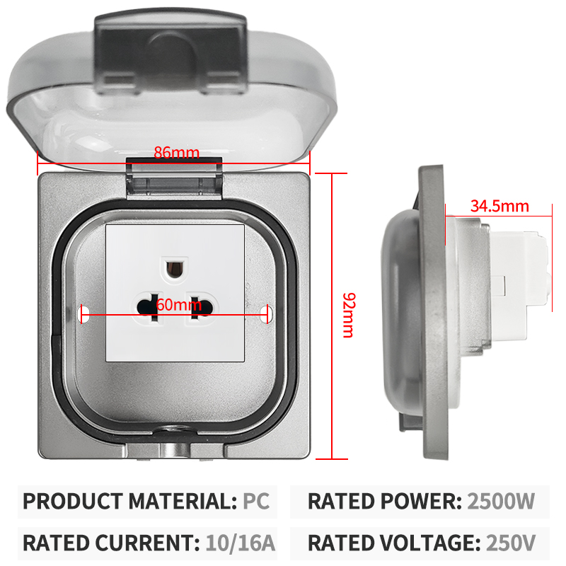 Prise extérieure étanche IP65, - Outdoor Power Usa avis et prix
