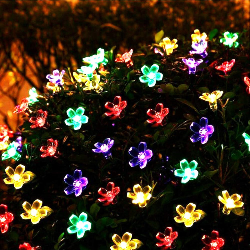 5m 7m 12m 22m fleur de pêche l - Outdoor Power For Christmas Lights avis et prix