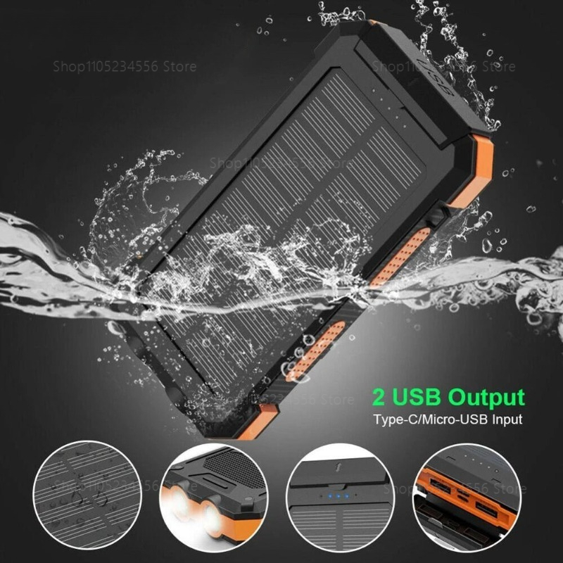 Batterie solaire 20000mAh, cha - Outdoor Power Number avis et prix